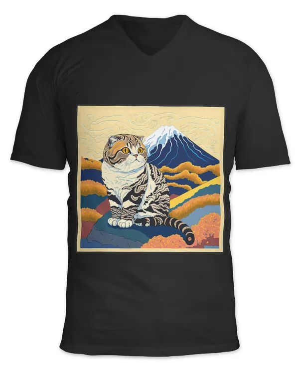 Unisex Jersey SS V-Neck T-Shirt