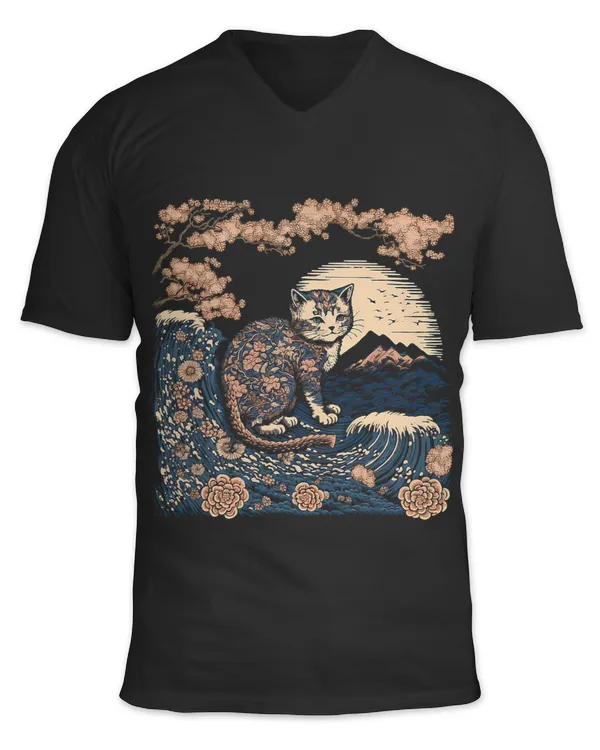 Unisex Jersey SS V-Neck T-Shirt