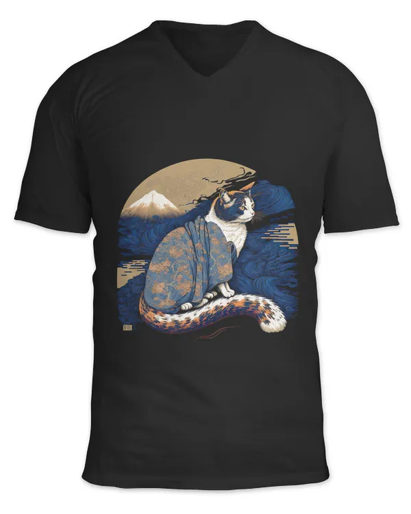 Unisex Jersey SS V-Neck T-Shirt