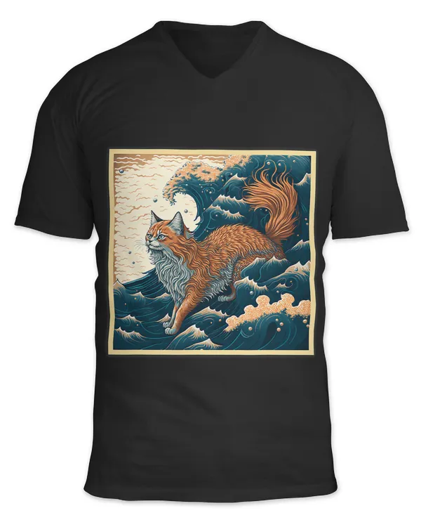 Unisex Jersey SS V-Neck T-Shirt