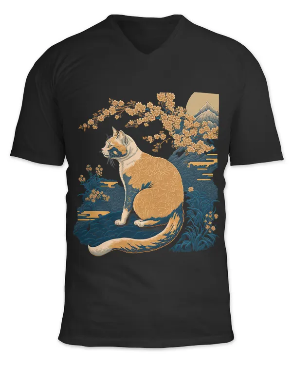 Unisex Jersey SS V-Neck T-Shirt