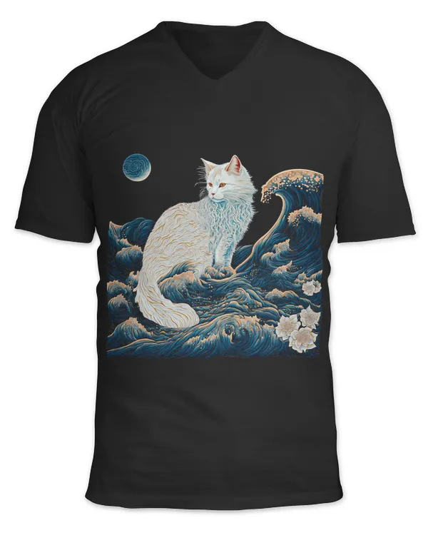 Unisex Jersey SS V-Neck T-Shirt