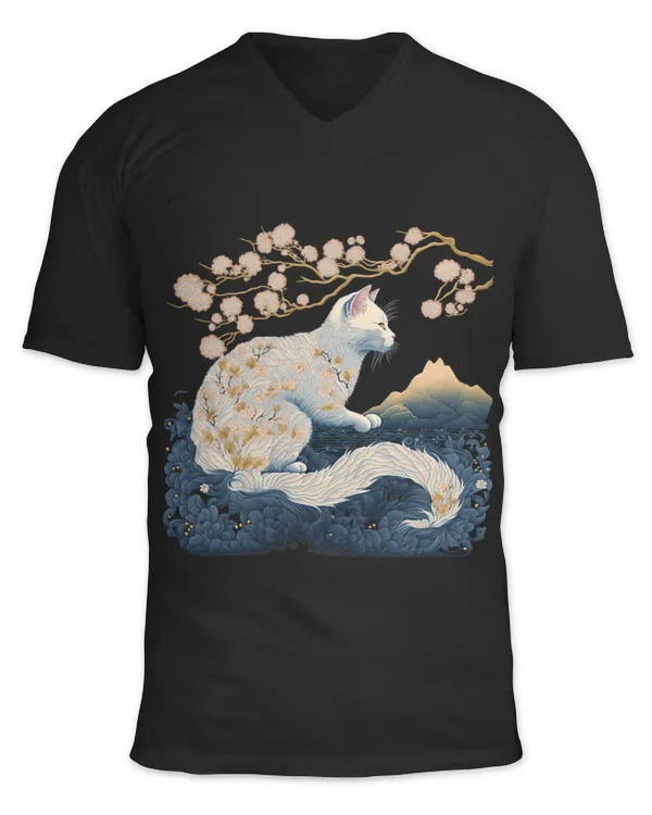 Unisex Jersey SS V-Neck T-Shirt