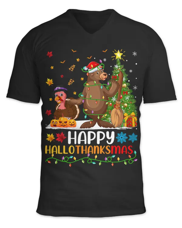 Unisex Jersey SS V-Neck T-Shirt