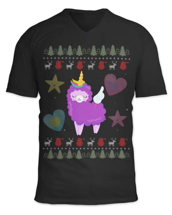 Unisex Jersey SS V-Neck T-Shirt