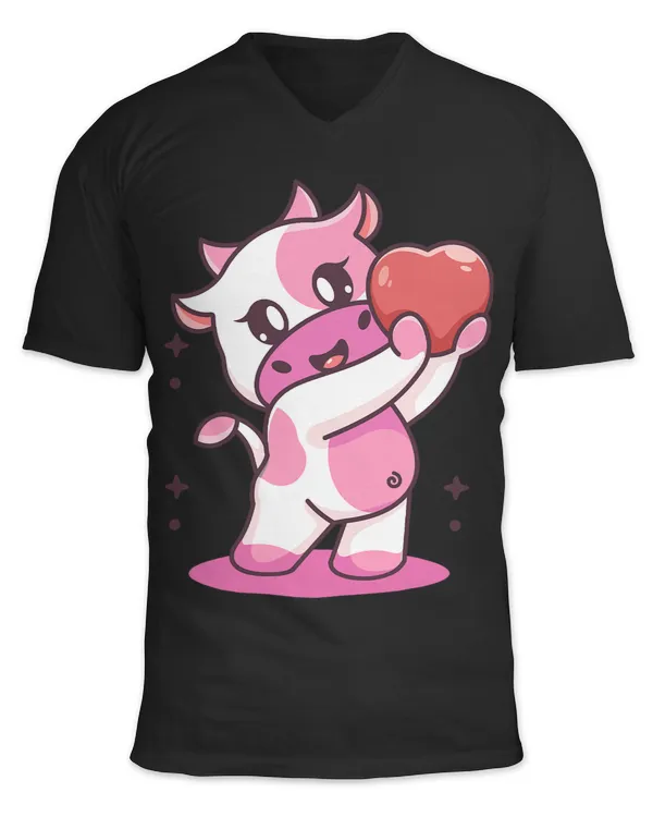 Unisex Jersey SS V-Neck T-Shirt