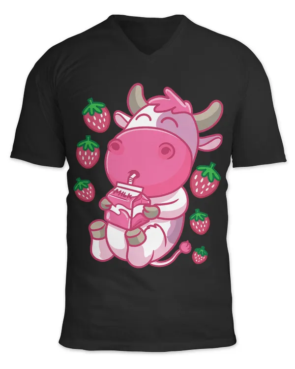 Unisex Jersey SS V-Neck T-Shirt