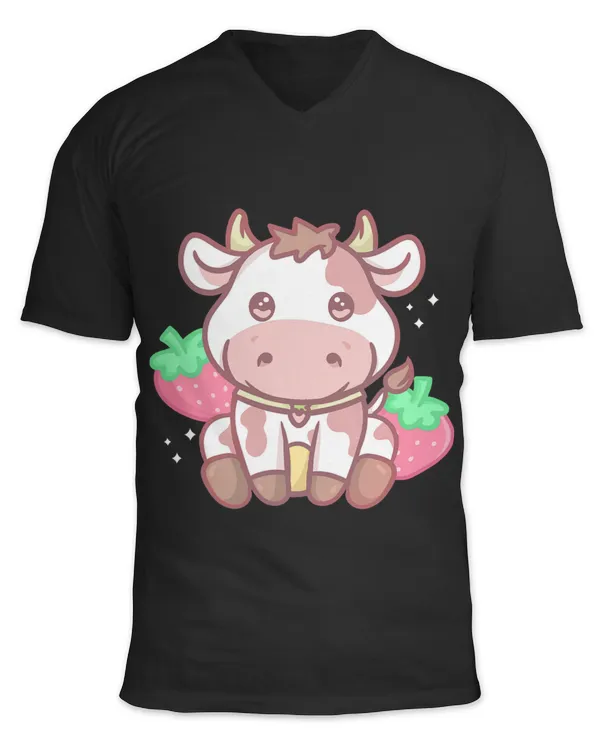 Unisex Jersey SS V-Neck T-Shirt