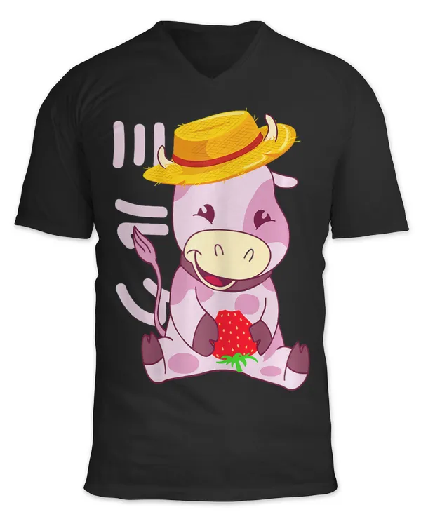 Unisex Jersey SS V-Neck T-Shirt