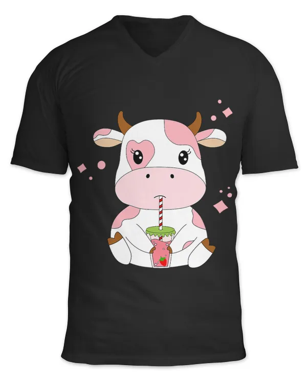 Unisex Jersey SS V-Neck T-Shirt