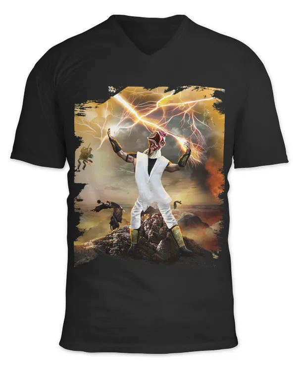 Unisex Jersey SS V-Neck T-Shirt