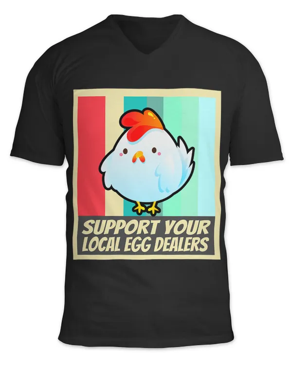 Unisex Jersey SS V-Neck T-Shirt