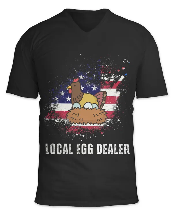 Unisex Jersey SS V-Neck T-Shirt