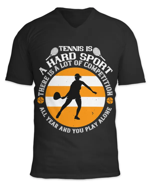 Unisex Jersey SS V-Neck T-Shirt