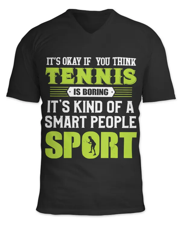 Unisex Jersey SS V-Neck T-Shirt