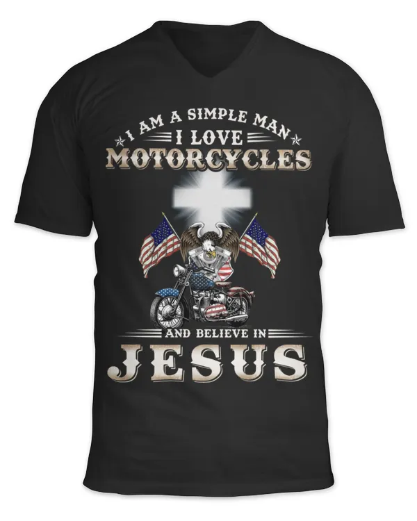 Unisex Jersey SS V-Neck T-Shirt