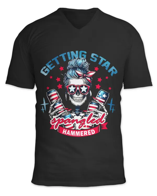 Unisex Jersey SS V-Neck T-Shirt