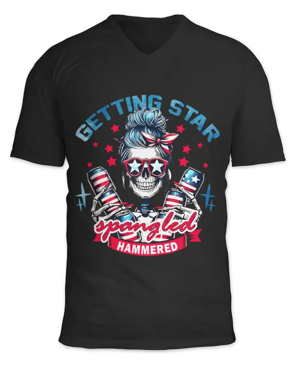 Unisex Jersey SS V-Neck T-Shirt