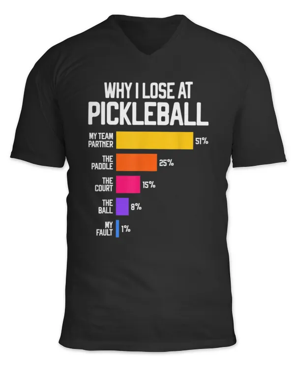 Unisex Jersey SS V-Neck T-Shirt