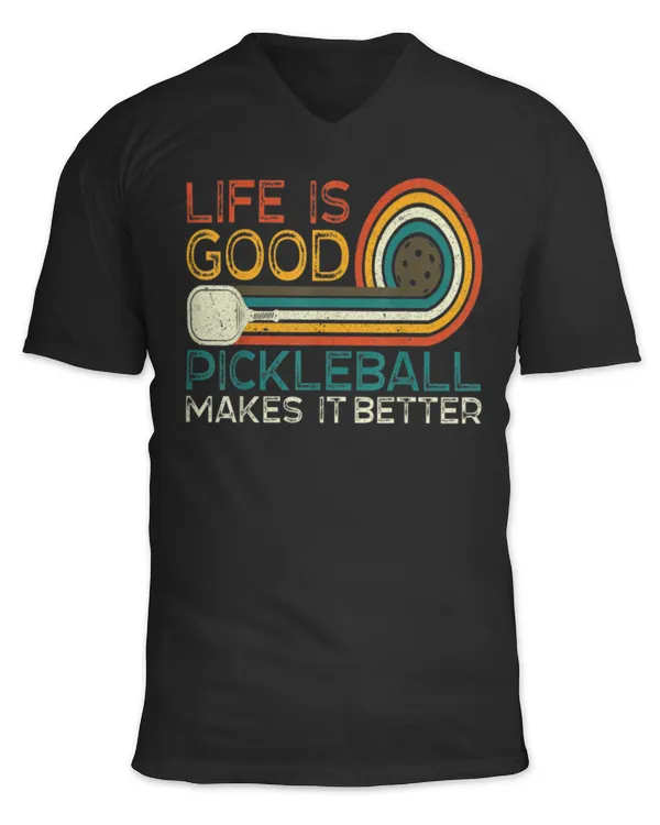 Unisex Jersey SS V-Neck T-Shirt