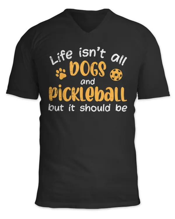 Unisex Jersey SS V-Neck T-Shirt