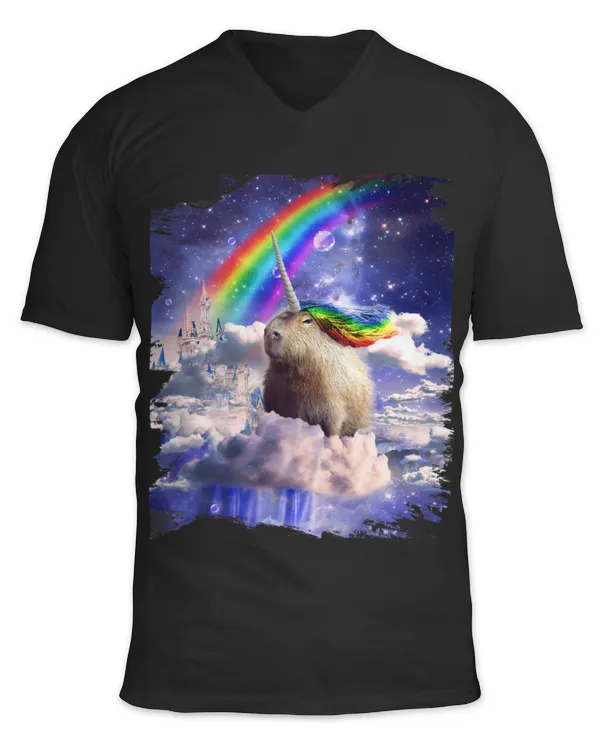 Unisex Jersey SS V-Neck T-Shirt