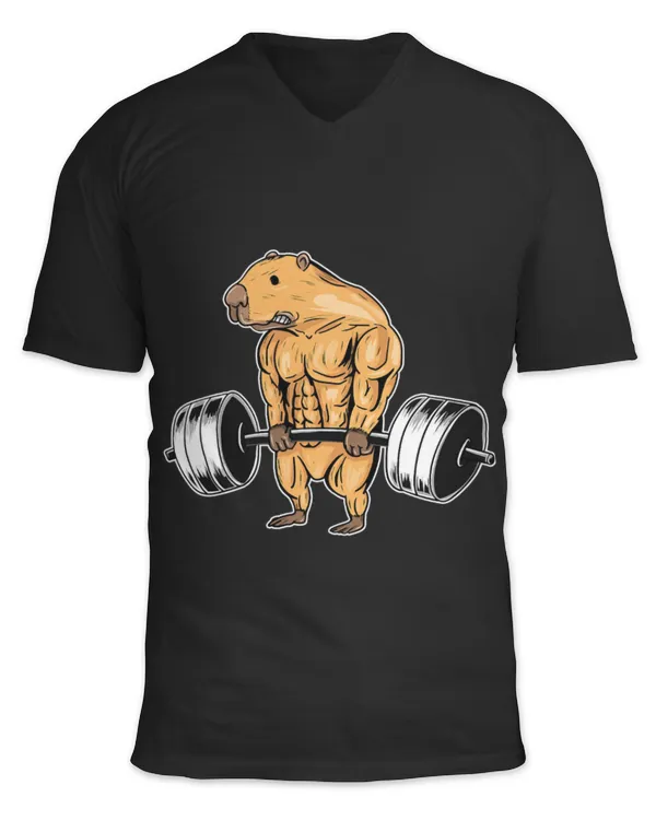 Unisex Jersey SS V-Neck T-Shirt