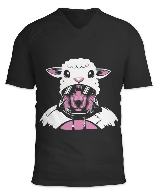 Unisex Jersey SS V-Neck T-Shirt