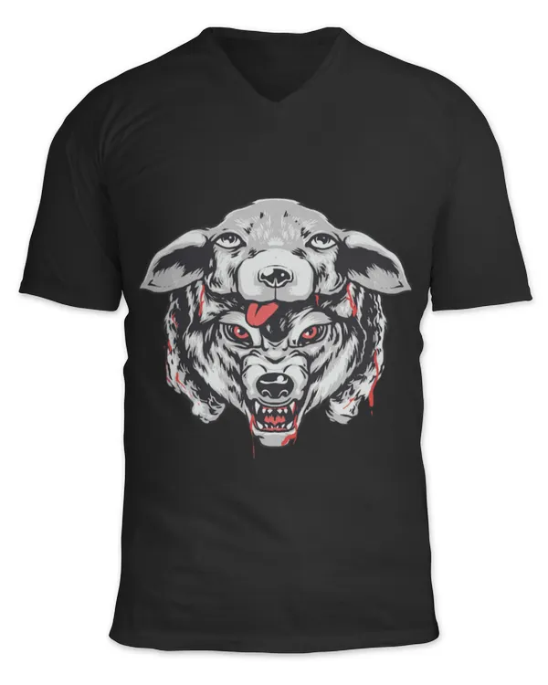 Unisex Jersey SS V-Neck T-Shirt