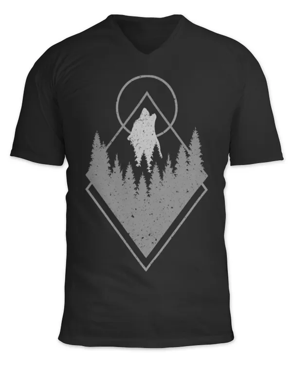 Unisex Jersey SS V-Neck T-Shirt