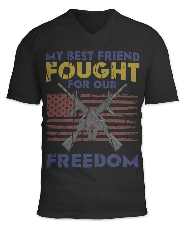 Unisex Jersey SS V-Neck T-Shirt