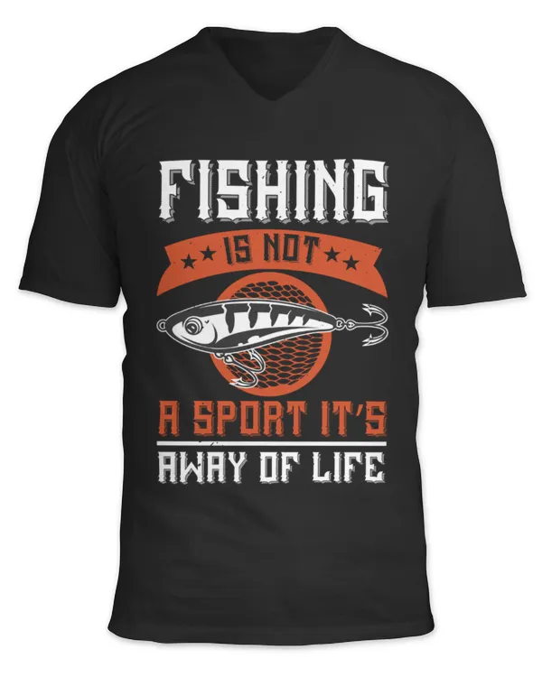 Unisex Jersey SS V-Neck T-Shirt