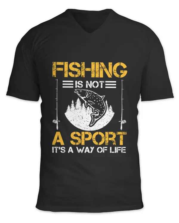 Unisex Jersey SS V-Neck T-Shirt