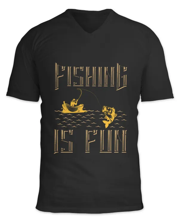 Unisex Jersey SS V-Neck T-Shirt