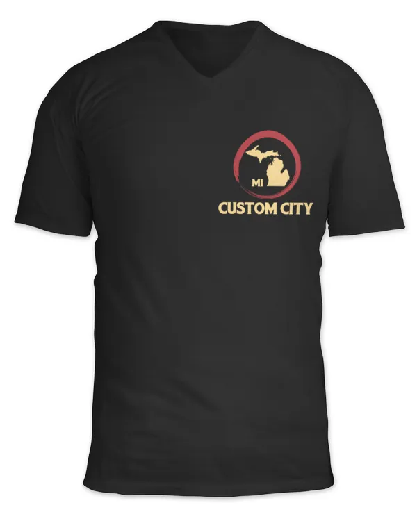Unisex Jersey SS V-Neck T-Shirt