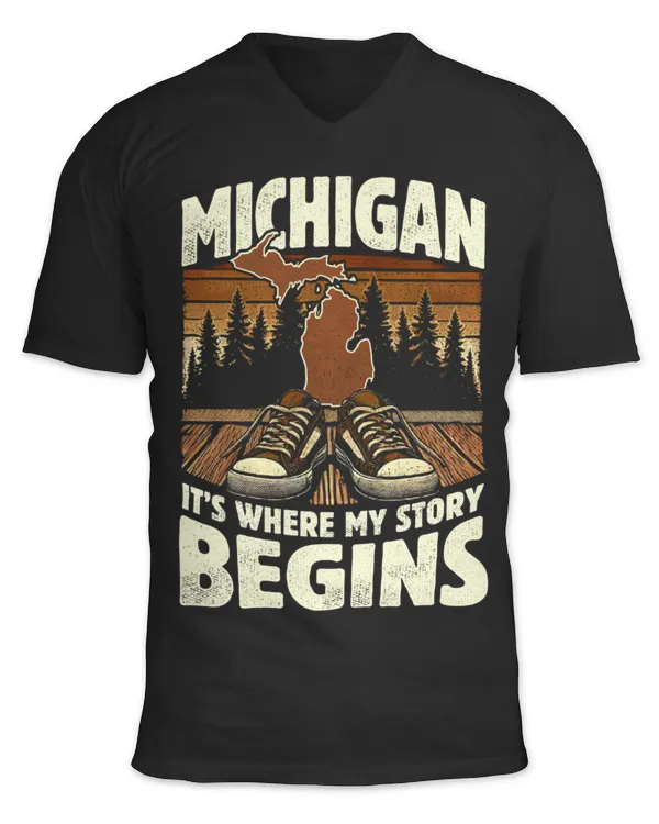 Unisex Jersey SS V-Neck T-Shirt