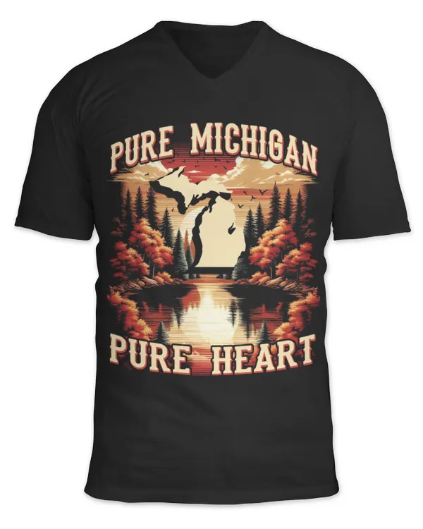 Unisex Jersey SS V-Neck T-Shirt