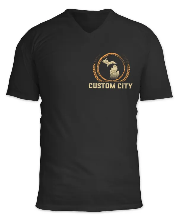Unisex Jersey SS V-Neck T-Shirt