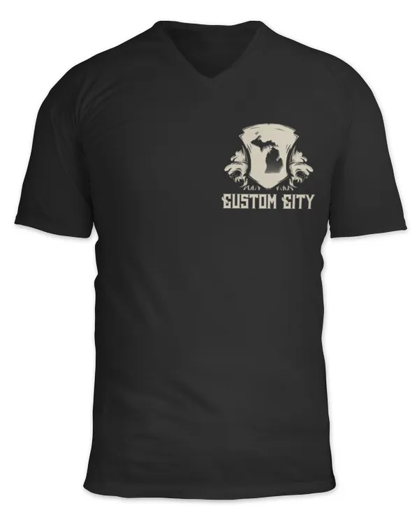 Unisex Jersey SS V-Neck T-Shirt