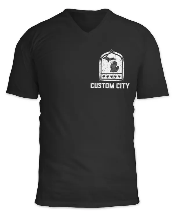 Unisex Jersey SS V-Neck T-Shirt