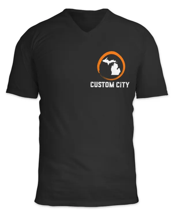 Unisex Jersey SS V-Neck T-Shirt