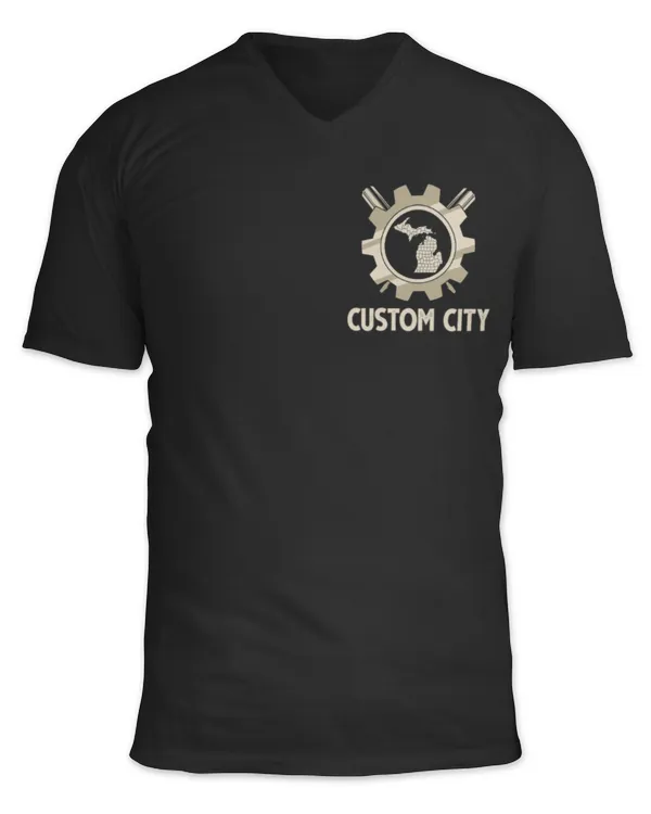 Unisex Jersey SS V-Neck T-Shirt