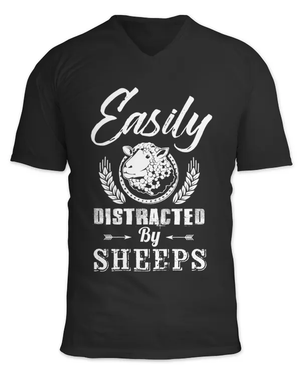 Unisex Jersey SS V-Neck T-Shirt