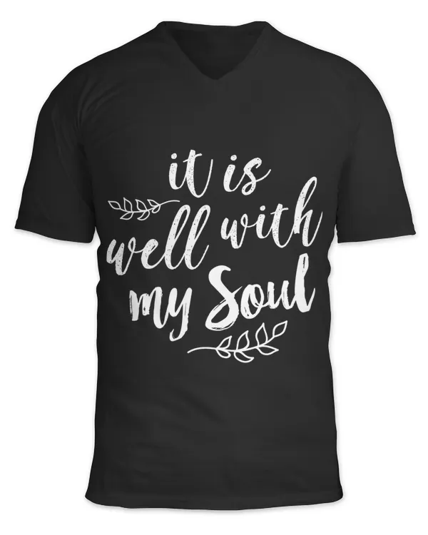 Unisex Jersey SS V-Neck T-Shirt