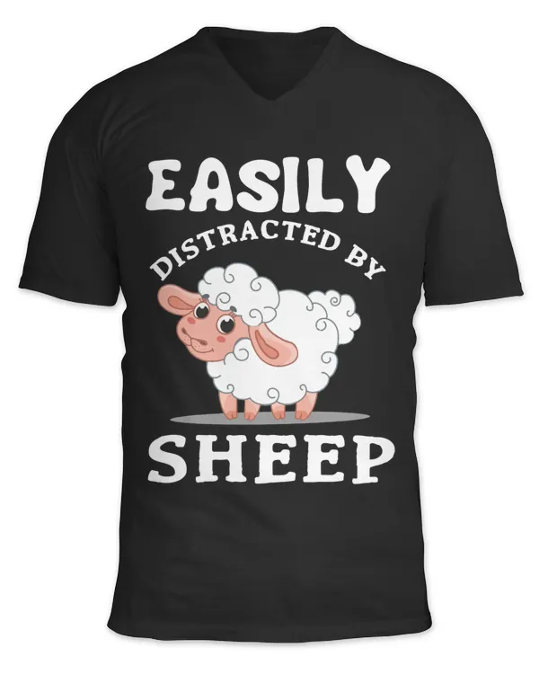 Unisex Jersey SS V-Neck T-Shirt