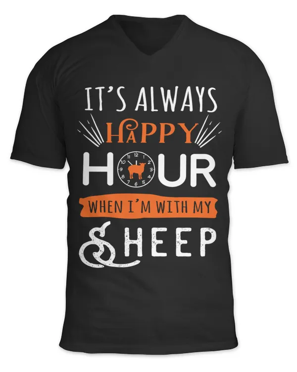 Unisex Jersey SS V-Neck T-Shirt