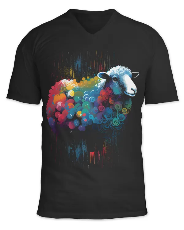 Unisex Jersey SS V-Neck T-Shirt