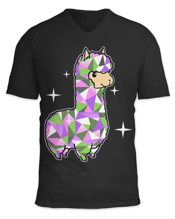 Unisex Jersey SS V-Neck T-Shirt