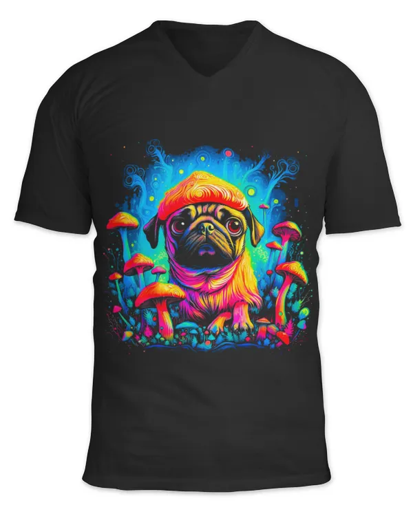 Unisex Jersey SS V-Neck T-Shirt