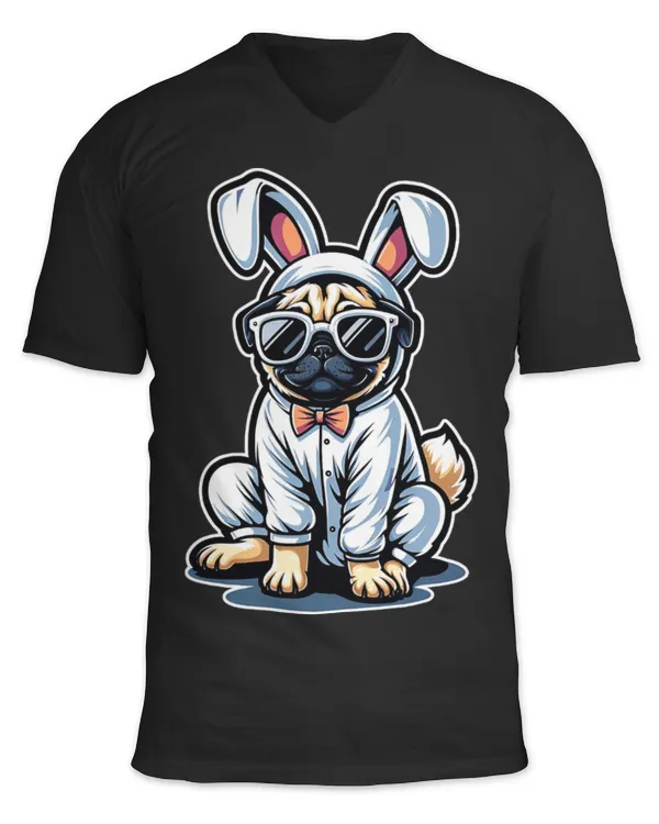 Unisex Jersey SS V-Neck T-Shirt